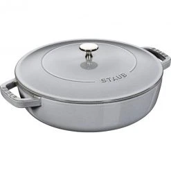 Sauteuse en Fonte Chistera 24 cm Gris Graphite Staub