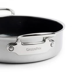 Sauteuse Inox Ø 26 cm avec Couvercle PREMIERE GreenPan -Boutique GreenPan sauteuse inox o 26 cm avec couvercle premiere greenpan 2