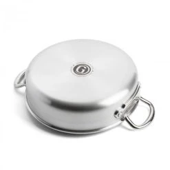 Sauteuse Inox Ø 26 cm avec Couvercle PREMIERE GreenPan -Boutique GreenPan sauteuse inox o 26 cm avec couvercle premiere greenpan 3