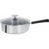 Sauteuse Mutine Ø 26 cm Manche Fixe Anti-Adhésive Inox Cristel