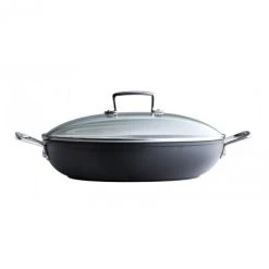 Sauteuse Provençale 30 cm Anti-Adhérente avec couvercle Les Forgées Le Creuset