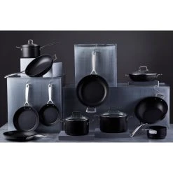 Sauteuse Provençale 30 cm Anti-Adhérente avec couvercle Les Forgées Le Creuset -Boutique GreenPan sauteuse provencale 30 cm le creuset avec couvercle les forgees 3