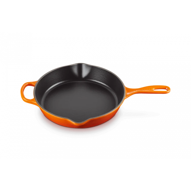 Skillet Rond Profond 26cm en Fonte Volcanique Le Creuset 3 Skillet Rond Profond 26cm en Fonte Volcanique Le Creuset â Image 3