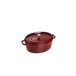 STAUB Cocotte Fonte Ovale 29 cm Grenadine Majolique 4,2 L