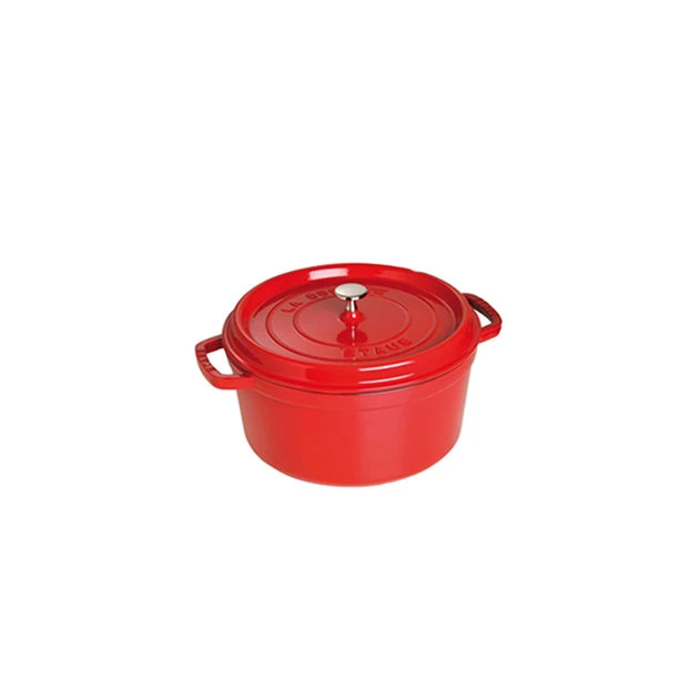 STAUB Cocotte Fonte Ronde 18 cm Rouge Cerise 1,7 L 1 STAUB Cocotte Fonte Ronde 18 cm Rouge Cerise 1,7 L
