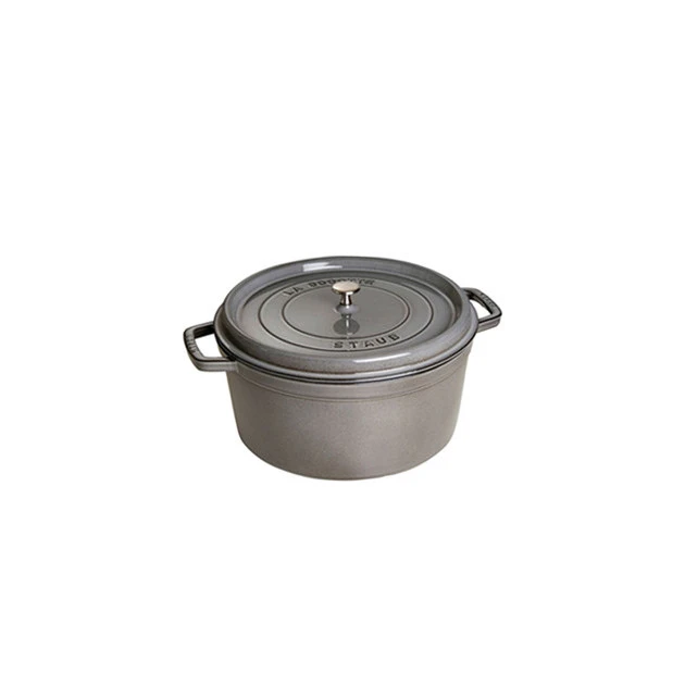 STAUB Cocotte Fonte Ronde 20 cm Gris Graphite 2,2 L 1 STAUB Cocotte Fonte Ronde 20 cm Gris Graphite 2,2 L