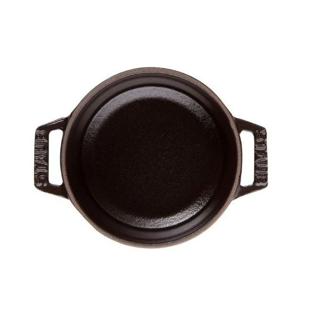STAUB Cocotte Fonte Ronde 22 cm Noir Mat 2,6 L 2 STAUB Cocotte Fonte Ronde 22 cm Noir Mat 2,6 L â Image 2