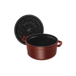 STAUB Cocotte Fonte Ronde 24 cm Grenadine Majolique 3,8 L 7 STAUB Cocotte Fonte Ronde 24 cm Grenadine Majolique 3,8 L -Boutique GreenPan staub cocotte fonte ronde 24 cm grenadine majolique 38 l 3