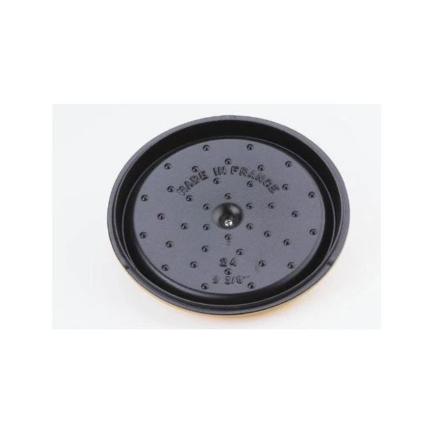 STAUB Cocotte Fonte Ronde 24 cm Gris Graphite 3,8 L 3 STAUB Cocotte Fonte Ronde 24 cm Gris Graphite 3,8 L â Image 3