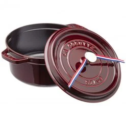 STAUB Cocotte Fonte Ronde 26 cm Grenadine Majolique 5,2 L 6 STAUB Cocotte Fonte Ronde 26 cm Grenadine Majolique 5,2 L -Boutique GreenPan staub cocotte fonte ronde 26 cm grenadine majolique 52 l 2