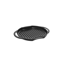 Sun gril en Fonte rond 26 cm Noir Mat Chasseur